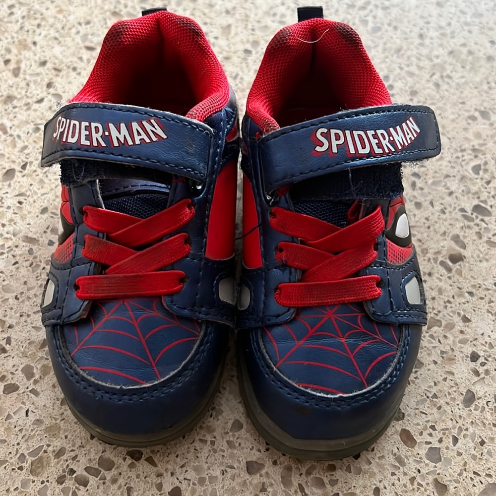 Toddler Spider-Man sneakers